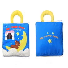 Load image into Gallery viewer, Baby Toy Soft 3D Cloth Book First Book Montessori Infant Early color Cognitive Educational Toys Learning Basic Life Skills Toys
