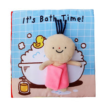 Load image into Gallery viewer, Baby Toy Soft 3D Cloth Book First Book Montessori Infant Early color Cognitive Educational Toys Learning Basic Life Skills Toys