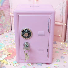 Load image into Gallery viewer, 1pc Lovely Pink Piggy Bank Safe Money Box for Children Digital Coins Cash Saving Safe Deposit Birthday Gifts for Kids
