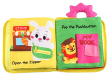 Load image into Gallery viewer, Baby Toy Soft 3D Cloth Book First Book Montessori Infant Early color Cognitive Educational Toys Learning Basic Life Skills Toys
