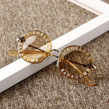Load image into Gallery viewer, Kids Sun glasses 2019 New Infant Kids Baby Girls Boys Sunglass Letter Sun Glasses Beach Party Accessories
