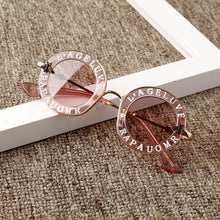 Load image into Gallery viewer, Kids Sun glasses 2019 New Infant Kids Baby Girls Boys Sunglass Letter Sun Glasses Beach Party Accessories
